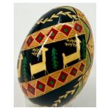 Set of 6 Handcrafted Ukrainian Pysanky Eggs #18