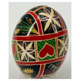 Set of 6 Hand-Painted Decorative Ukrainian Pysanka Eggs #19