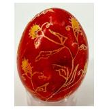 Set of 6 Hand-Painted Decorative Ukrainian Pysanka Eggs #19