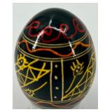 Set of 6 Ukrainian Pysanky Hand-Painted Eggs #20