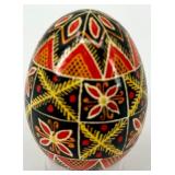 Set of 6 Ukrainian Pysanky Hand-Painted Eggs #20