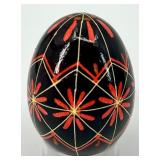 Set of 6 Hand-Painted Ukrainian Style Pysanky Eggs #21