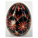 Set of 6 Hand-Painted Ukrainian Style Pysanky Eggs #21