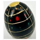 Set of 6 Hand-Painted Ukrainian Style Pysanky Eggs #21