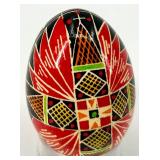 Set of 6 Hand-Painted Ukrainian Style Pysanky Eggs #21