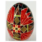 Set of 6 Hand-Painted Ukrainian Style Pysanky Eggs #21