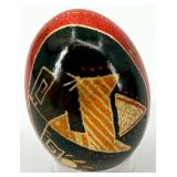 Set of 6 Hand-Painted Ukrainian Style Pysanky Easter Eggs #22