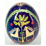 Set of 6 Hand-Painted Ukrainian Style Pysanky Easter Eggs #22