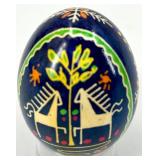 Set of 6 Hand-Painted Ukrainian Style Pysanky Easter Eggs #22