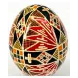 Set of 6 Hand-Painted Ukrainian Style Pysanky Easter Eggs #22