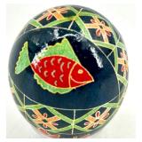 Set of 6 Hand-Painted Ukrainian Style Pysanky Easter Eggs #22