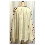 Set of 3 Traditional Eastern European Ukrainian Embroidered Blouses and Dress