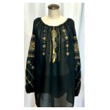Set of 3 Traditional Eastern European Ukrainian Embroidered Blouses and Dress
