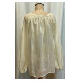 Set of 3 Vintage Embroidered Ukrainian Peasant Blouses and Tunic Dress
