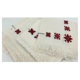 Collection of Vintage Embroidered Table Linens and Napkins