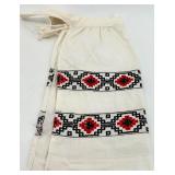Set of Vintage Embroidered Aprons and a lace hair comb