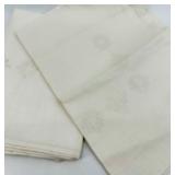 Set of NOS Hand Embroidered Table Linens and Runners - Vintage Designs