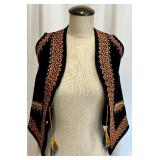 Set of 3 Vintage Embroidered Ethnic Folk Tops and Vest
