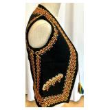 Set of 3 Vintage Embroidered Ethnic Folk Tops and Vest