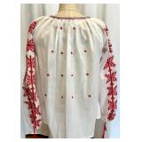 Set of 3 Vintage Embroidered Ethnic Folk Tops and Vest
