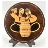 Collection of Vintage Soviet Artifacts and Handcrafted Figures