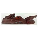 Collection of Vintage Soviet Artifacts and Handcrafted Figures
