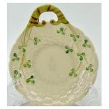 Belleek Ireland Harp Shamrock Porcelain Collection - Pitcher, Trinket dishes, Bell and Plates