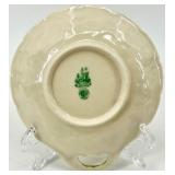 Belleek Ireland Harp Shamrock Porcelain Collection - Pitcher, Trinket dishes, Bell and Plates