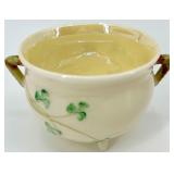 Belleek Harp Shamrock Pattern Irish Porcelain Dinnerware Collection