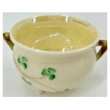 Belleek Harp Shamrock Pattern Irish Porcelain Dinnerware Collection