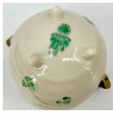 Belleek Harp Shamrock Pattern Irish Porcelain Dinnerware Collection