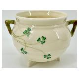 Belleek Harp Shamrock Pattern Irish Porcelain Dinnerware Collection