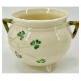 Belleek Harp Shamrock Pattern Irish Porcelain Dinnerware Collection