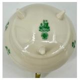 Belleek Harp Shamrock Pattern Irish Porcelain Dinnerware Collection