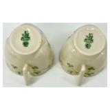 Belleek Harp Shamrock Pattern Irish Porcelain Dinnerware Collection