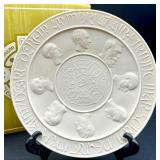 9 Belleek GAA Plate Limited Edition by Eire Gaels Ireland with Boxes and Booklets
