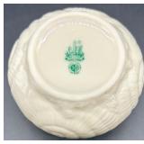 Belleek Ireland Neptune Shell and Toy Shell Porcelain Tea Set with Cups, Saucers, Creamer, and Sugar Bowl