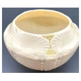 Belleek Ireland New Shell Bowl and Dish Collection - Cream and Yellow Porcelain Tableware