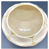 Belleek Ireland New Shell Bowl and Dish Collection - Cream and Yellow Porcelain Tableware
