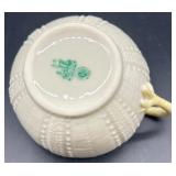 Belleek Ireland New Shell Bowl and Dish Collection - Cream and Yellow Porcelain Tableware