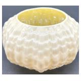 Belleek Limpet Pattern Cream Porcelain Tea Set with Cups, Saucers, Creamer, Sugar, and Shakers