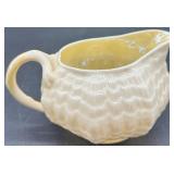 Belleek Limpet Pattern Tea Set with Teapot, Creamer, Sugar Bowls and Pitcher