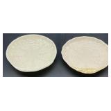 Belleek Limpet Pattern Cream and Yellow Irish Porcelain Dinnerware Set