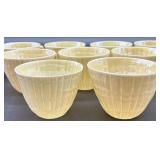 Belleek Limpet Pattern Cream and Yellow Irish Porcelain Dinnerware Set