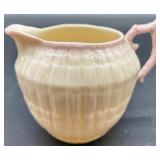 Belleek Ireland Limpet Pattern Creamer, Sugar Bowl with Lid, and 8 Neptune shell Footed Bowls