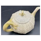 Tridacna Belleek Cream Porcelain Tea Set Collection