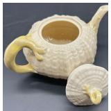 Tridacna Belleek Cream Porcelain Tea Set Collection