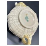 Tridacna Belleek Cream Porcelain Tea Set Collection