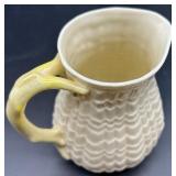 Tridacna Belleek Cream Porcelain Tea Set Collection