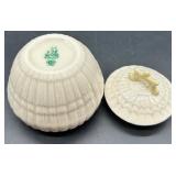 Tridacna Belleek Cream Porcelain Tea Set Collection